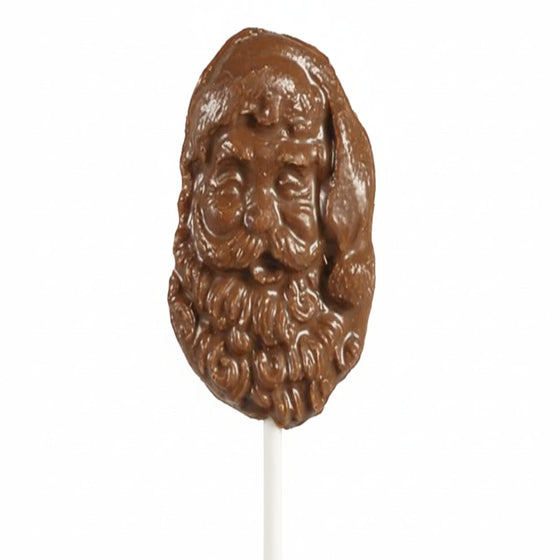Christmas Milk Chocolate Santa Sucker